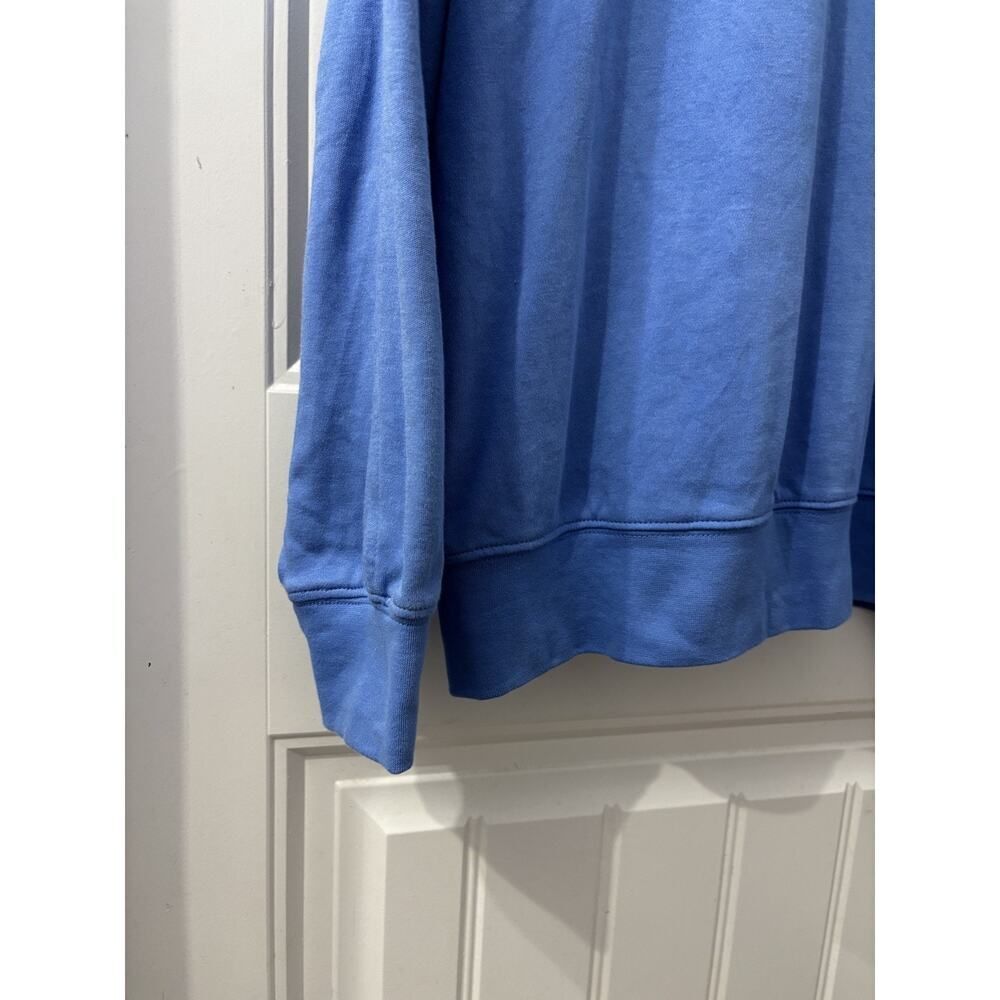 Greg Norman Pullover Sweatshirt Mens M Blue Long Sleeve 1/4 Zip - Picture 7 of 12